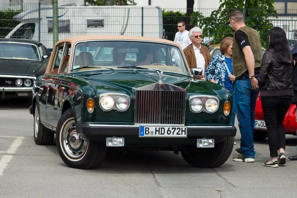 Berlin - 11 maja: Brytyjskiej luksusowych samochodów Rolls-Royce Silver Shadow Ii — Zdjęcie stockowe