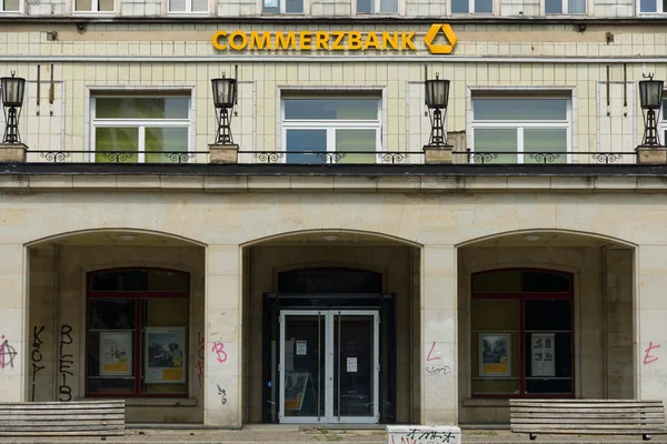 Ufficio Commerzbank su Frankfurter Allee . — Foto Stock