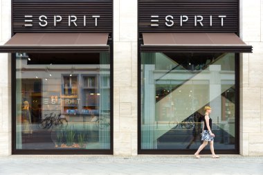 Esprit store on Friedrichstrasse clipart