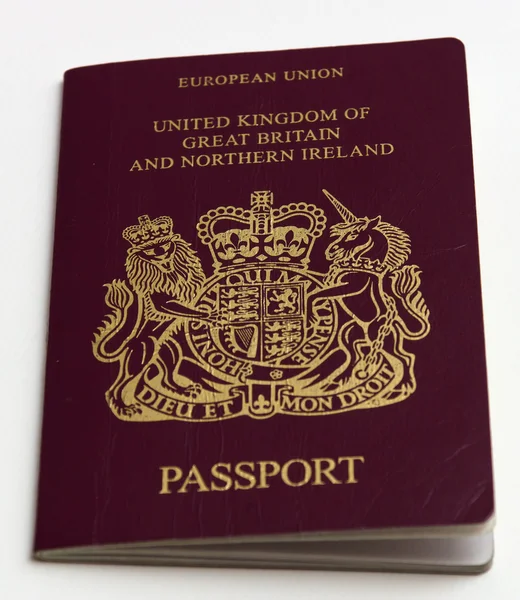 Passport Kingdom of Great Britain and Northern Ireland. — Stock Photo, Image