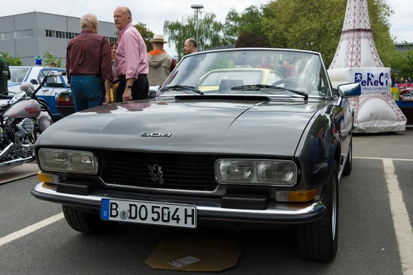 Peugeot 504, 2-door cabriolet — Stock Photo, Image