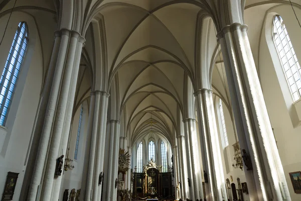 Insidan av kyrkan St Mary på alexanderplatz — Stockfoto