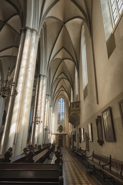 Interieur van de kerk van st. Maria op het alexanderplatz — Stockfoto