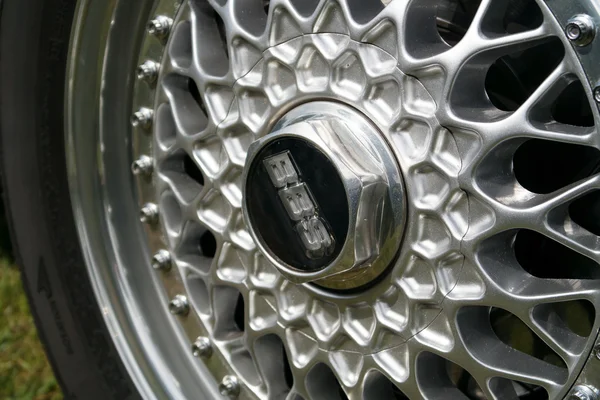 Wheel disk BBS, car Porsche 928 — Stock Photo, Image