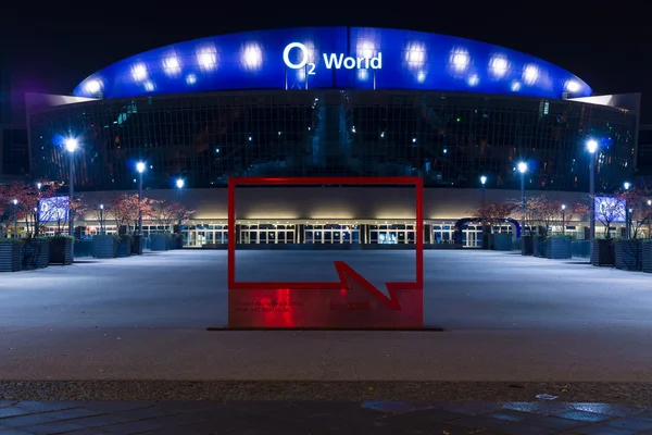 O2 World - the largest multifunctional indoor arena in Berlin — Stock Photo, Image