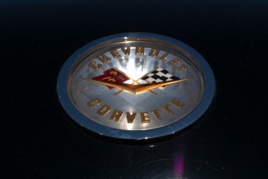 Emblem Chevrolet Corvette (First generation-C1) clipart