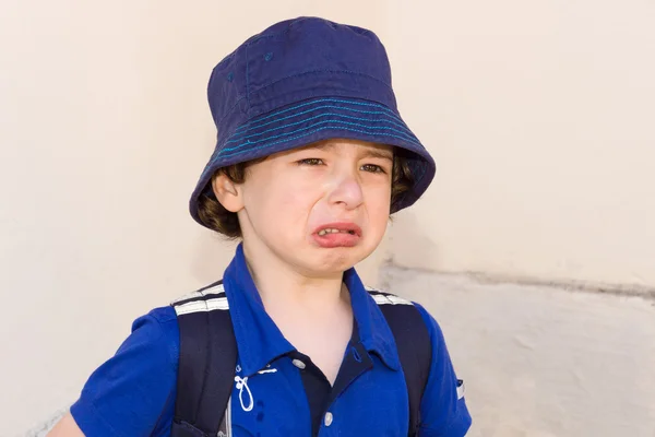 Small boy crying. — Stock Photo, Image