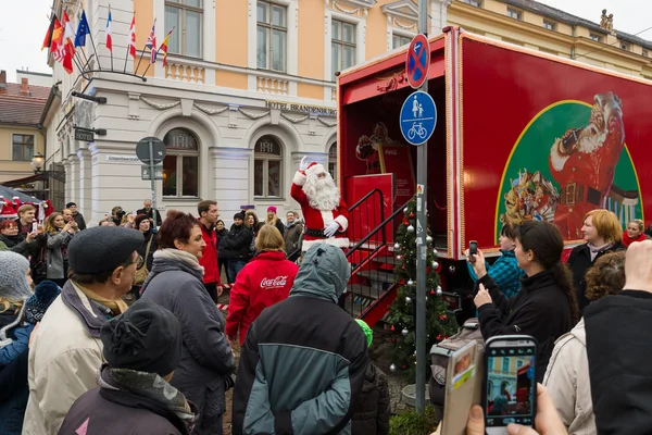 Coca-Cola iconic Santa Claus — Stock Photo, Image