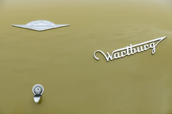 Znak vozu wartburg 312 limousine deluxe — Stock fotografie