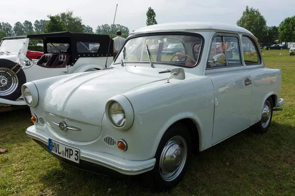 Mały samochód trabant p50 — Zdjęcie stockowe