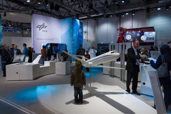 ILA Berlin Air Show 2012. Stand German Aerospace Center (DLR) — Stock Photo, Image