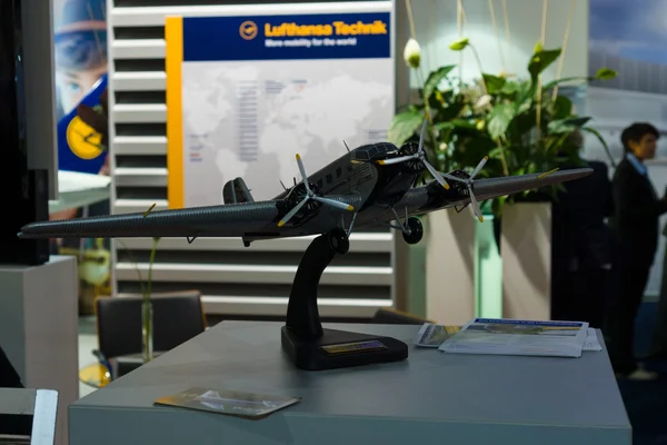 Aire de Berlín ILA show 2012. soporte lufthansa — Foto de Stock