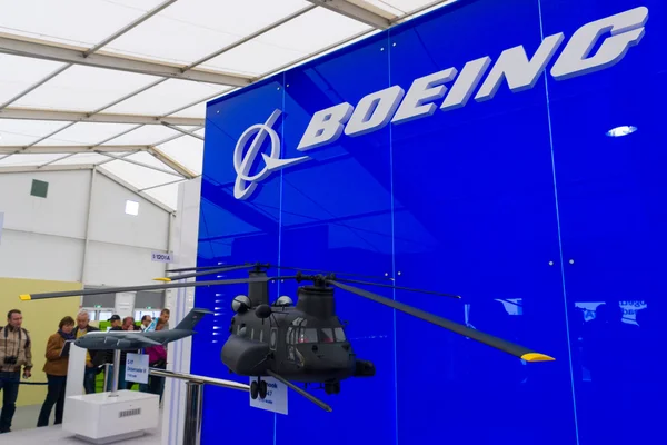 ILA Berlin Air Show 2012. Стенд "Boeing " — стоковое фото