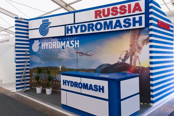 ILA Berlin Air Show 2012. The company's stand "Hydromash" — Stock Photo, Image