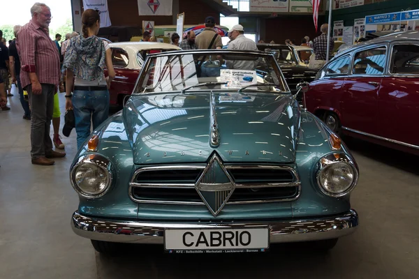 Orta boy araba borgward Isabella cabrio, 1958 — Stok fotoğraf