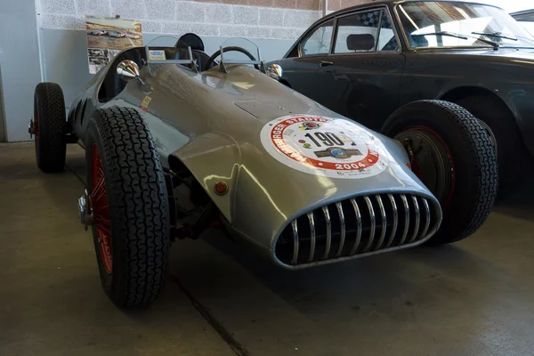 Samochód wyścigowy własnej konstrukcji opartych na alfa romeo i bmw 328 (1951) przez Karla baum, Sterownik willibald heller — Zdjęcie stockowe