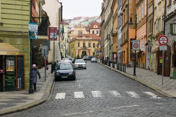 Die Straßen des alten Prag — Stockfoto