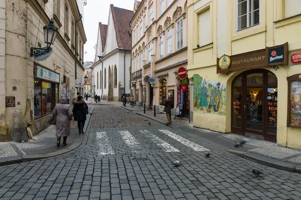 As ruas da antiga Praga — Fotografia de Stock