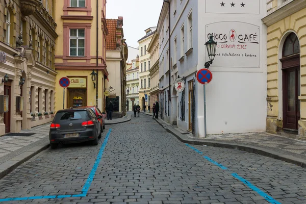 Die Straßen des alten Prag. — Stockfoto