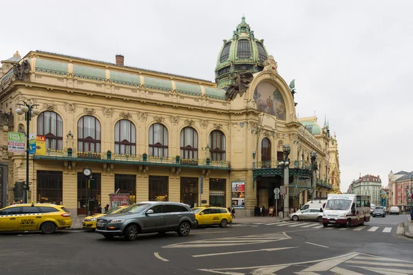 Obecní dům (Smetanova síň) — Stock fotografie