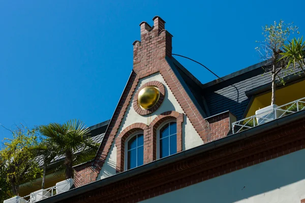 Top floor home in a prestigious area of the city of Berlin - Grunau. District Treptow-Koepenick. — Stock Photo, Image