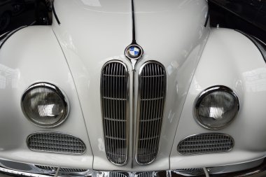 luxury car BMW  502 clipart