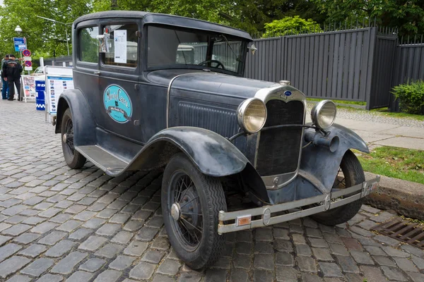 Oldtimer Ford Model A Deluxe Tudor Sedan — Stock Photo, Image