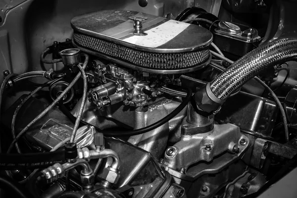 Engine Chevrolet Bel Air Pro Street — Stock Photo, Image