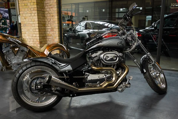 Harley-Davidson Custom Bike — стоковое фото