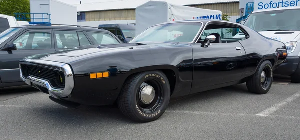 BERLIN, GERMANY - MAY 17, 2014: Mid-size car Plymouth Satellite (Third Generation). 27th Oldtimer Day Berlin - Brandenburg — Stock Photo, Image