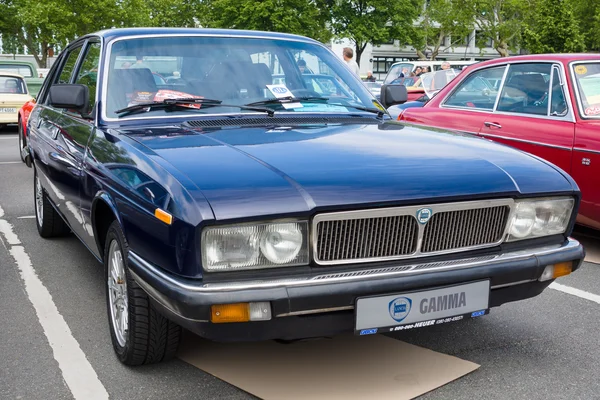 BERLÍN, ALEMANIA - 17 DE MAYO DE 2014: Coche ejecutivo Lancia Gamma (Tipo 830). 27º Día de Oldtimer Berlín - Brandenburgo —  Fotos de Stock