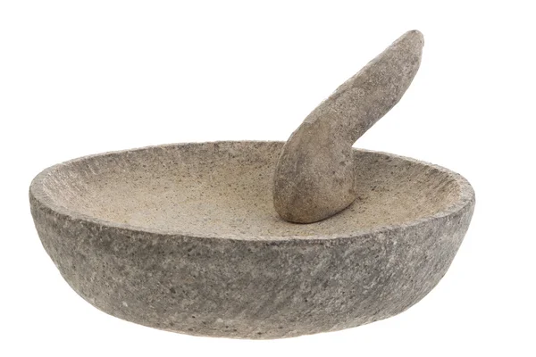 Stone mortar and pestle — Stock Photo, Image