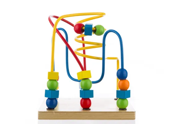 Buntes Spiralspielzeug — Stockfoto