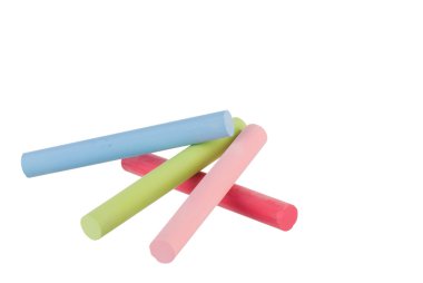 renkli tebeşir sopa