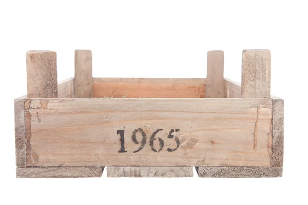 Vintage wooden crate — Stock Photo, Image