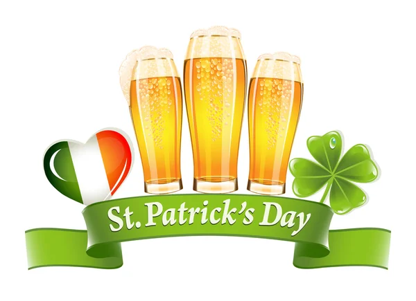 St.patrick 's day banner — Stockvektor