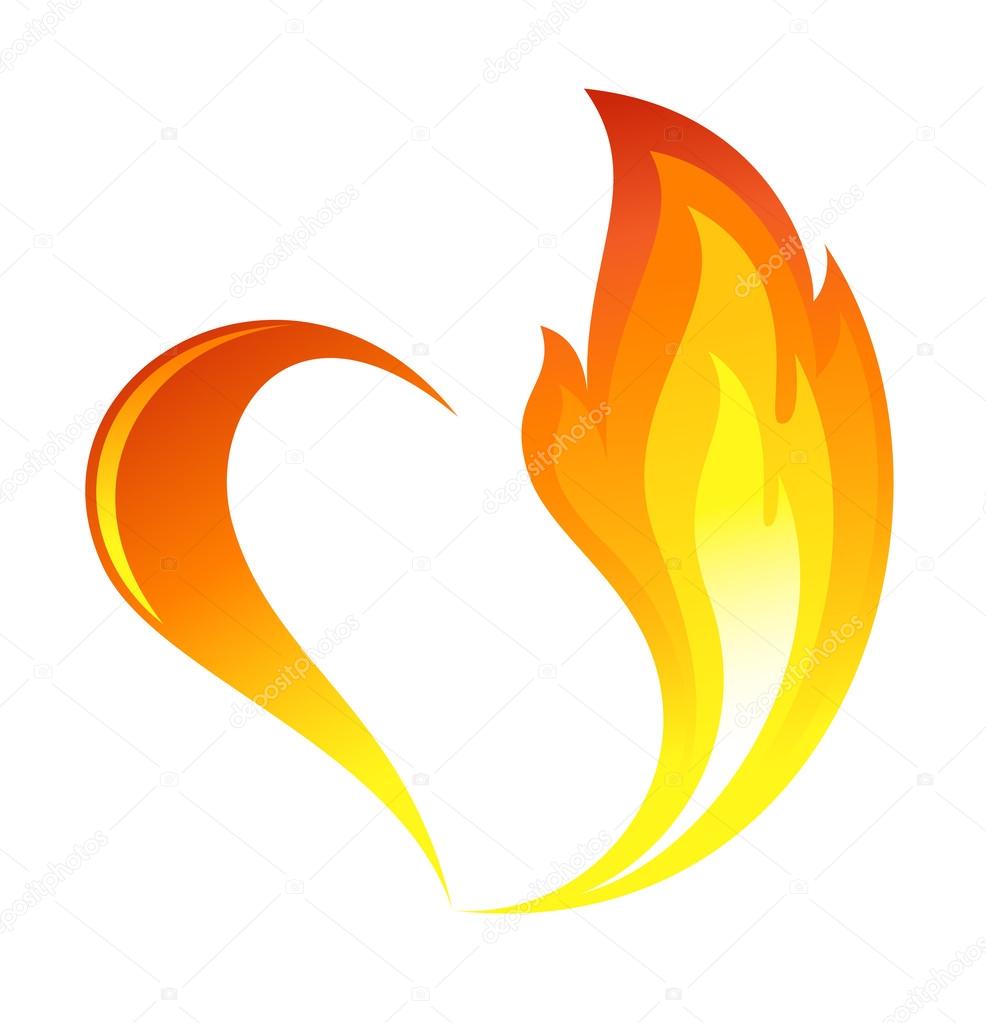 ícone linear de coração em chamas. paixão. ilustração de linha fina.  coração em símbolo de contorno de fogo. desenho de contorno isolado de  vetor 4619154 Vetor no Vecteezy