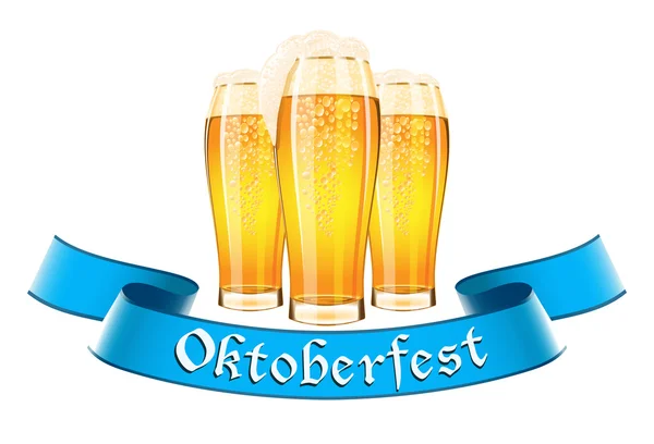 Oktoberfest fest design — Stock vektor
