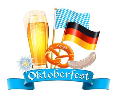 Oktoberfest kutlamaları tasarım