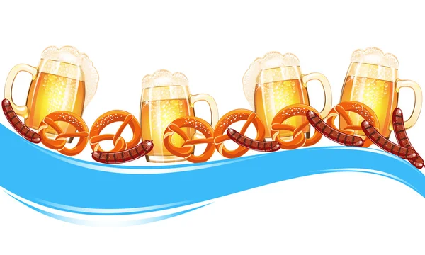 Oktoberfest viering ontwerp — Stockvector