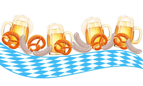 Oktoberfest design celebrazione — Vettoriale Stock