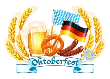 Oktoberfest kutlamaları tasarım