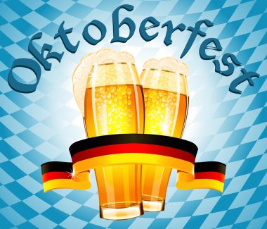 Oktoberfest kutlamaları tasarım