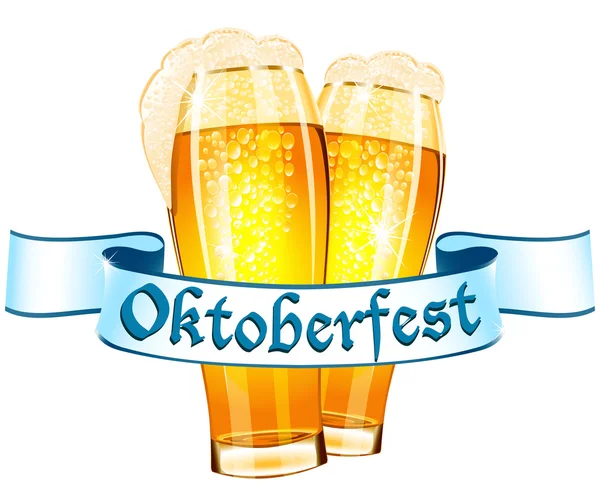 Oktoberfest fest design — Stock vektor