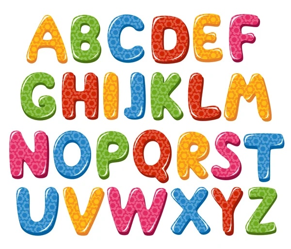 Letras del alfabeto Ilustraciones De Stock Sin Royalties Gratis