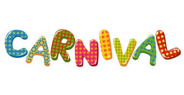 Karnaval renkli metin