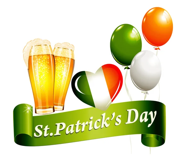 St. Patricks Day banner — Stock vektor