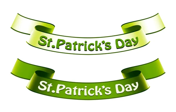 St.Patrick na den nápisy — Stockový vektor