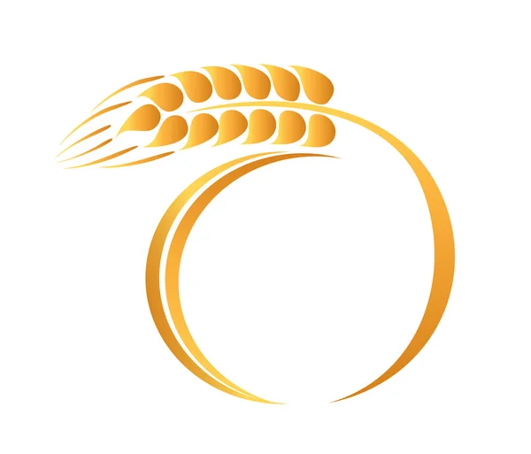 Icône oreille de blé — Image vectorielle