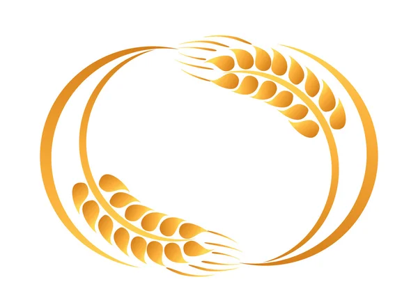 Icono espigas de trigo — Vector de stock